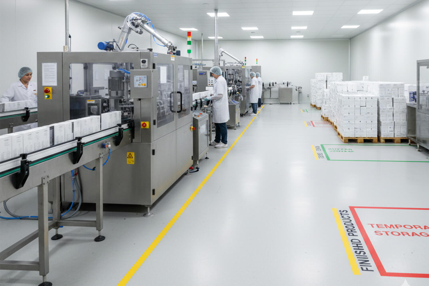 Ipari padlófestés Funkciók egyértelmű kijelölése